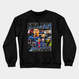 Kylian Mbappe PSG Vintage Bootleg Crewneck Sweatshirt